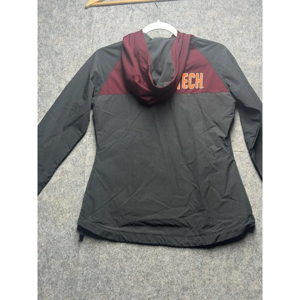 Virginia Tech‎ Jacket Women's Small Nike Full Zip Hoodie Sweatshirt Hokies